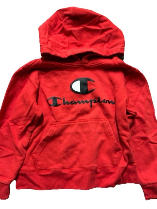 Champion Other - Youth Champion Red Sweatshirt Hoodie Logo Size 6